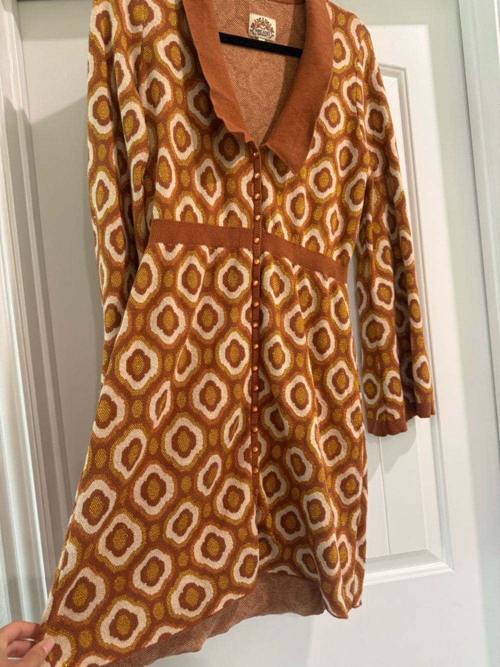 Nine Lives Bazaar Lou Lou Knit Mini Dress size L XL - Picture 3 of 7